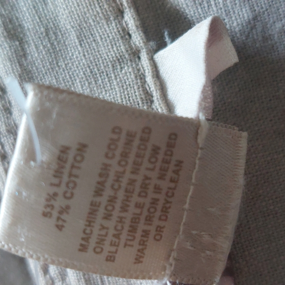 LOFT Ruffle Military Neru Jacket Linen Size Small - Picture 10 of 16